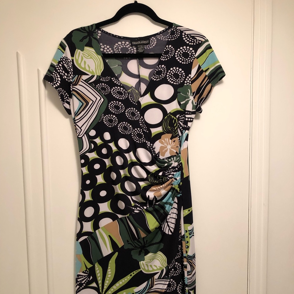 Women’s stretchy wrap dress